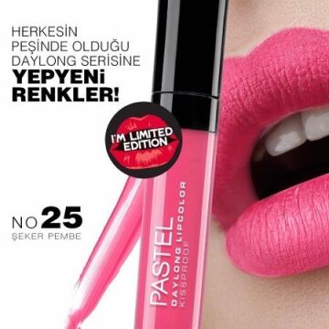 PASTEL DAYLONG 25 LİKİT MAT RUJ