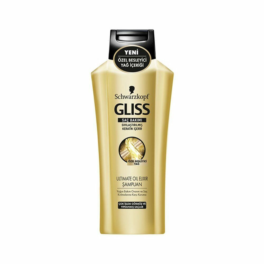 GLISS ŞAMPUAN 360ml ÇOK İŞLEM GÖRMÜŞ VE YIP.SAÇLAR