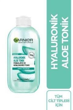 GARNIER HYALURONİK ALOE TONİK 200ml TÜM CİLT TİPL.
