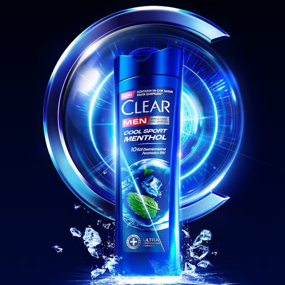 CLEAR MEN ŞAMPUAN 350ml Cool Sport Menthol