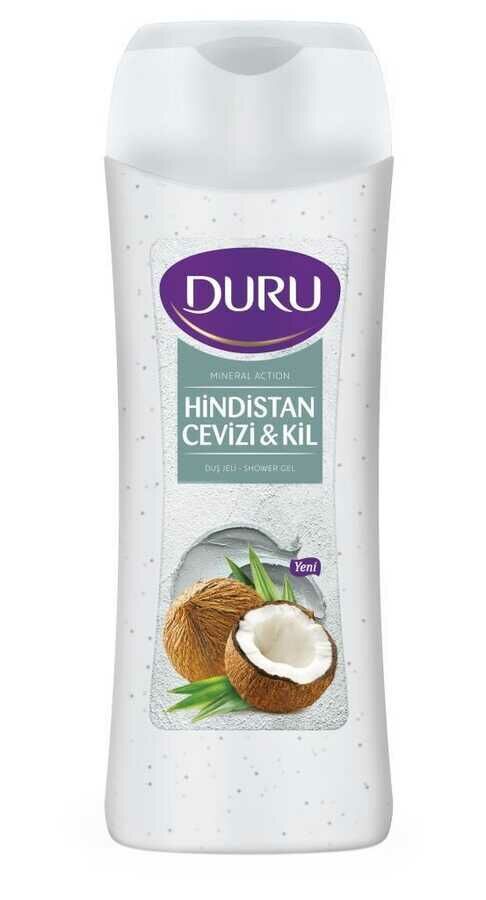 DURU DUŞ JELİ 450ml HİNDİSTAN CEVİZİ  & KİL