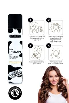 MORFOSE KURU ŞAMPUAN MILK THERAPY 200ML