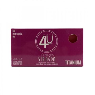 4U KALIP AĞDA 400ML TITANIUM/PEMBE