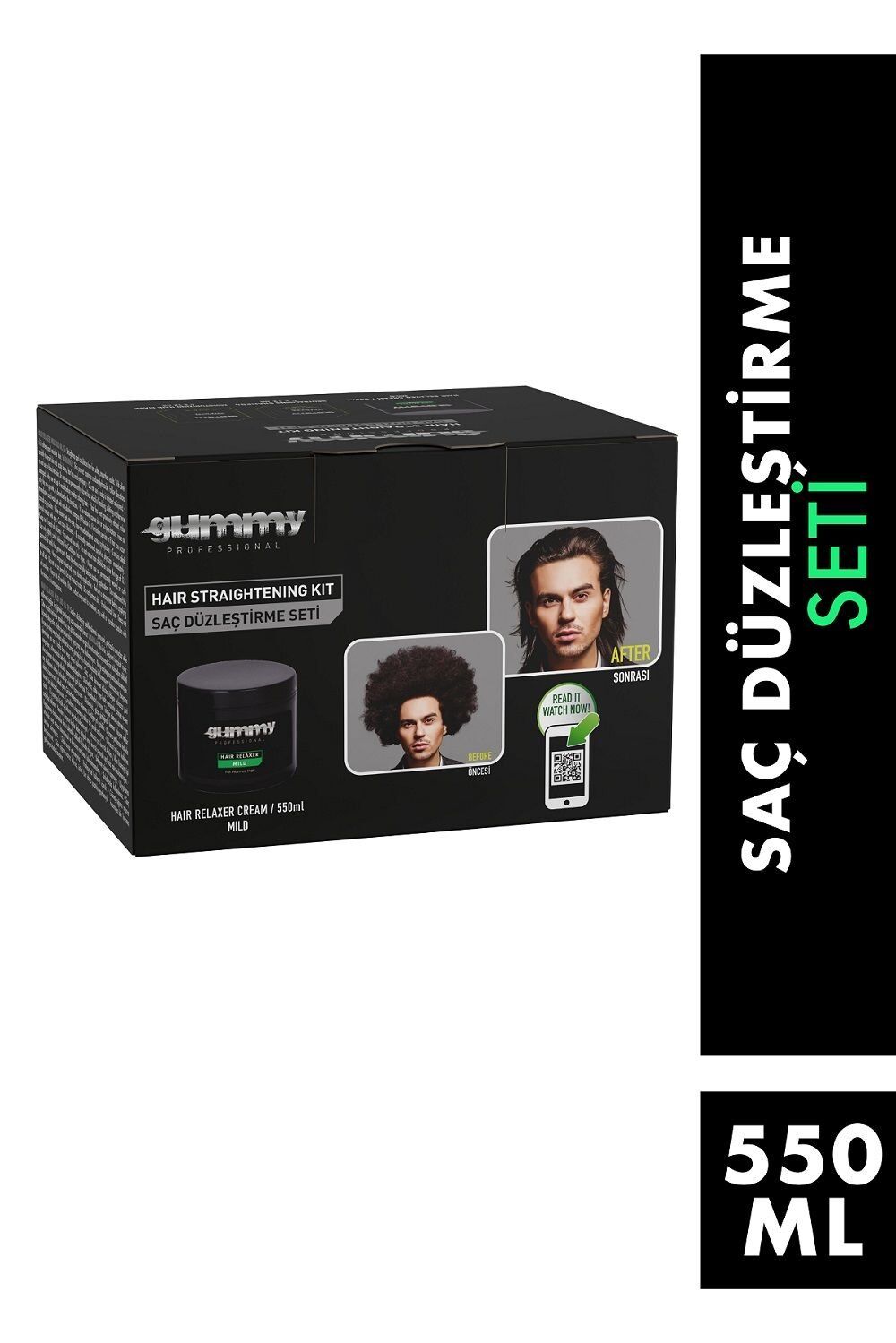 GUMMY HAIR RELAXER SET SAÇ DÜZLEŞTİRİCİ