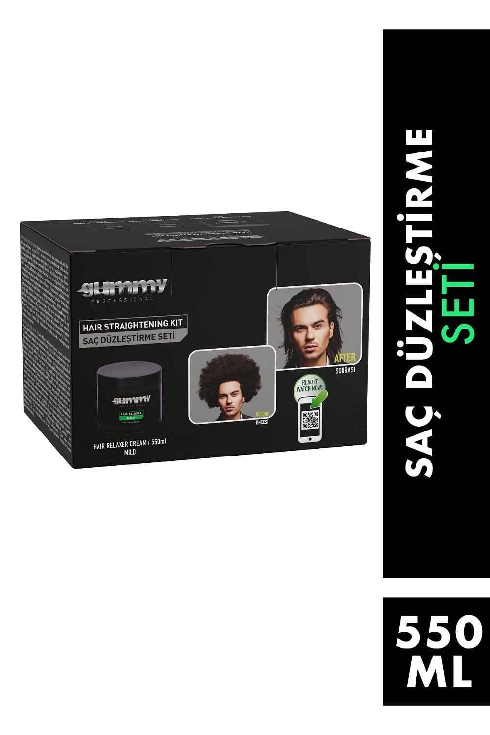 GUMMY HAIR RELAXER SET SAÇ DÜZLEŞTİRİCİ