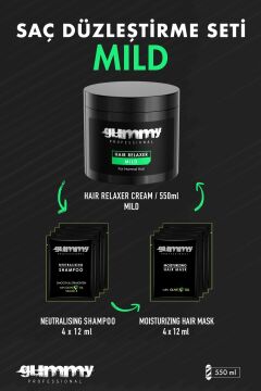GUMMY HAIR RELAXER SET SAÇ DÜZLEŞTİRİCİ