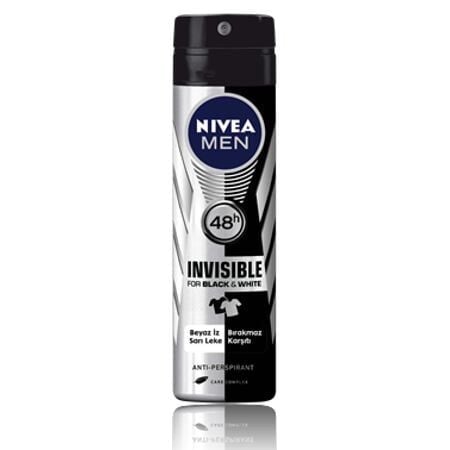 NIVEA MEN DEODORANT İNVİSİBLE BLACK&WHITE Orıgınal