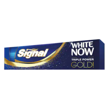 SİGNAL DİŞ MACUNU WHITE NOW GOLD 75ml Anında 3 Kat Beyazlık