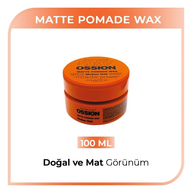 OSSION POMADE MATTE WAX 100ml