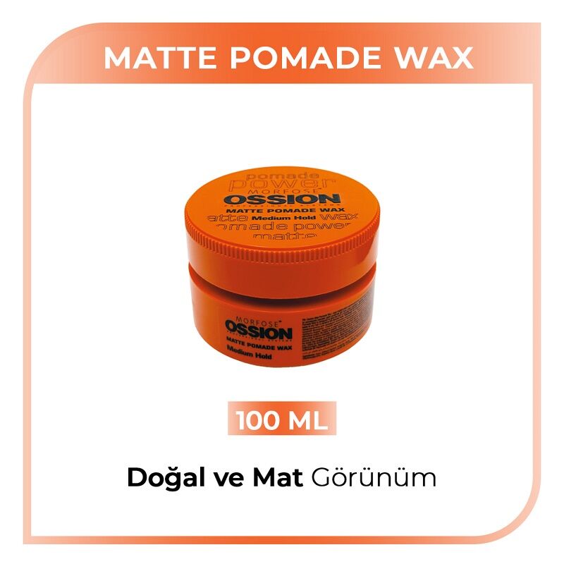OSSION POMADE MATTE WAX 100ml
