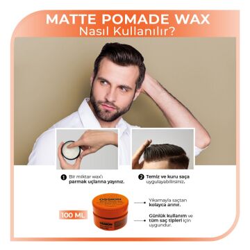 OSSION POMADE MATTE WAX 100ml
