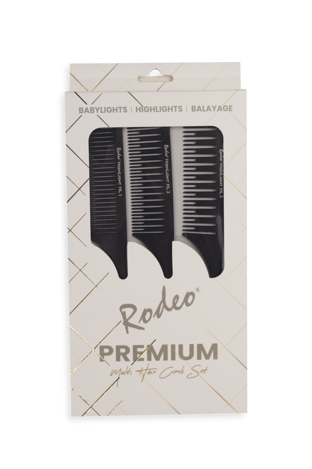 RODEO PREMIUM MULTI HAIR COMB SET