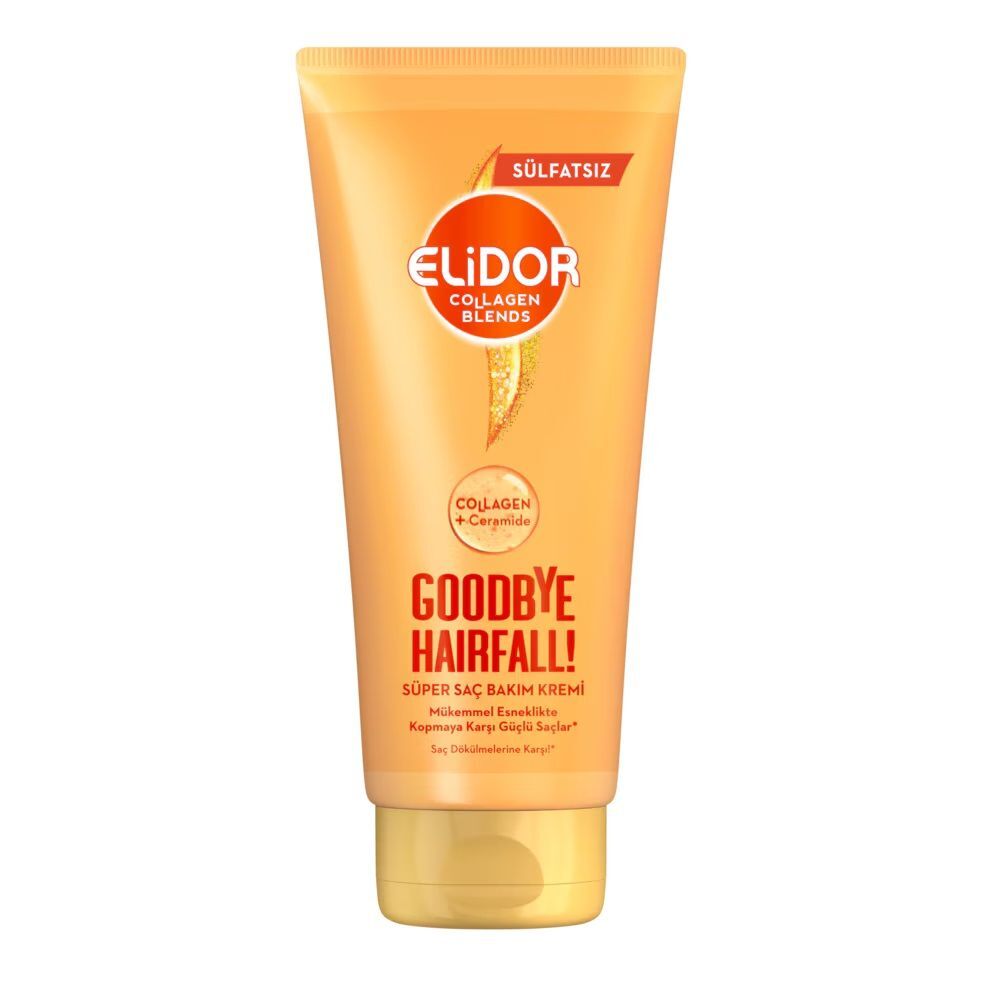 ELİDOR SÜPER ŞAÇ BAKIM KREMİ 170ml Goodbye Haırfall Sülfatsız