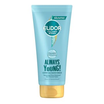 ELİDOR SÜPER ŞAÇ BAKIM KREMİ 170ml Always Young Sülfatsız