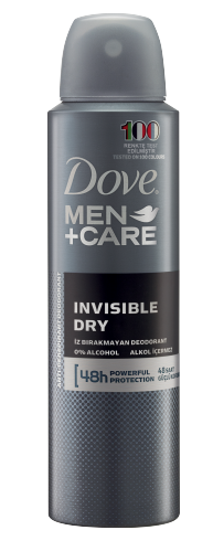DOVE ERKEK DEODORANT INVISIBLE DRY