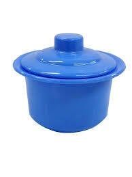 PLASTİK PUDRALIK MAVİ