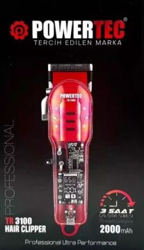 POWERTEC TR-3100 PROFESYONEL SAÇ KESME MAKİNESİ