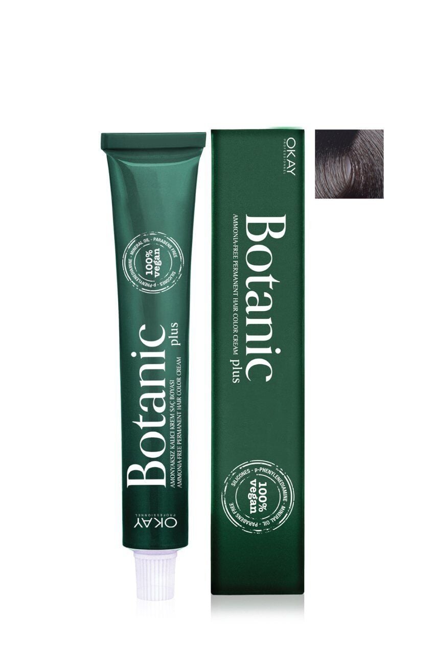 BOTANIC AMONYAKSIZ SAÇ BOYASI 5.71 Küllü A.Kahve