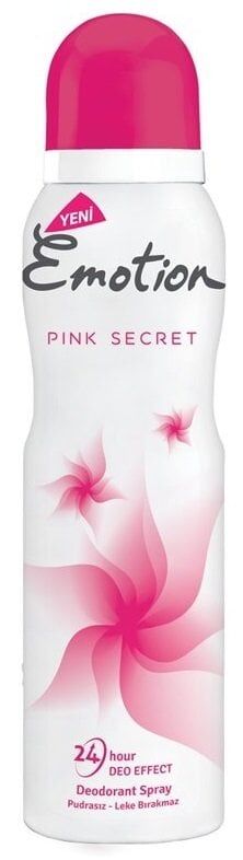 EMOTION BAYAN DEODORANT 150ml PINK SECRET