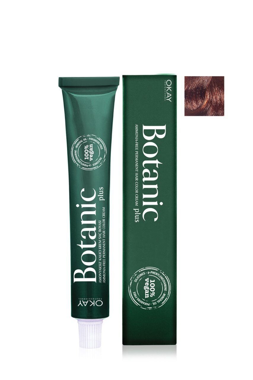 BOTANIC AMONYAKSIZ SAÇ BOYASI 6.34 K.Kmrl D.Bakır