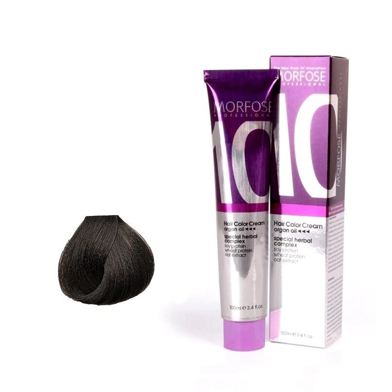 MORFOSE 10 SAÇ BOYASI 100ml / 4      Kahve