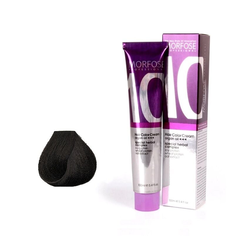 MORFOSE 10 SAÇ BOYASI 100ml / 3      Koyu Kahve