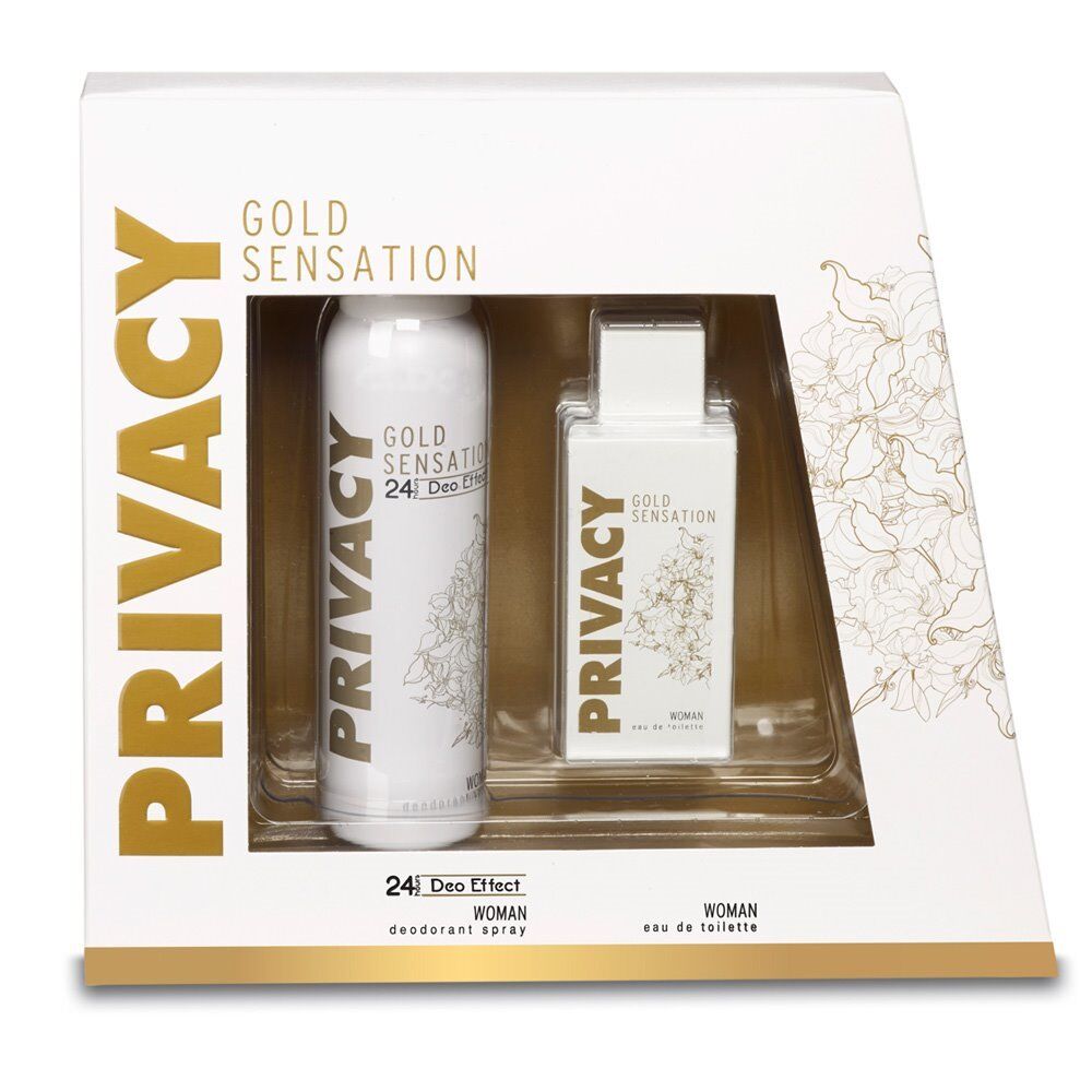 PRIVACY BAYAN PARFÜM SETİ GOLD SENSATION