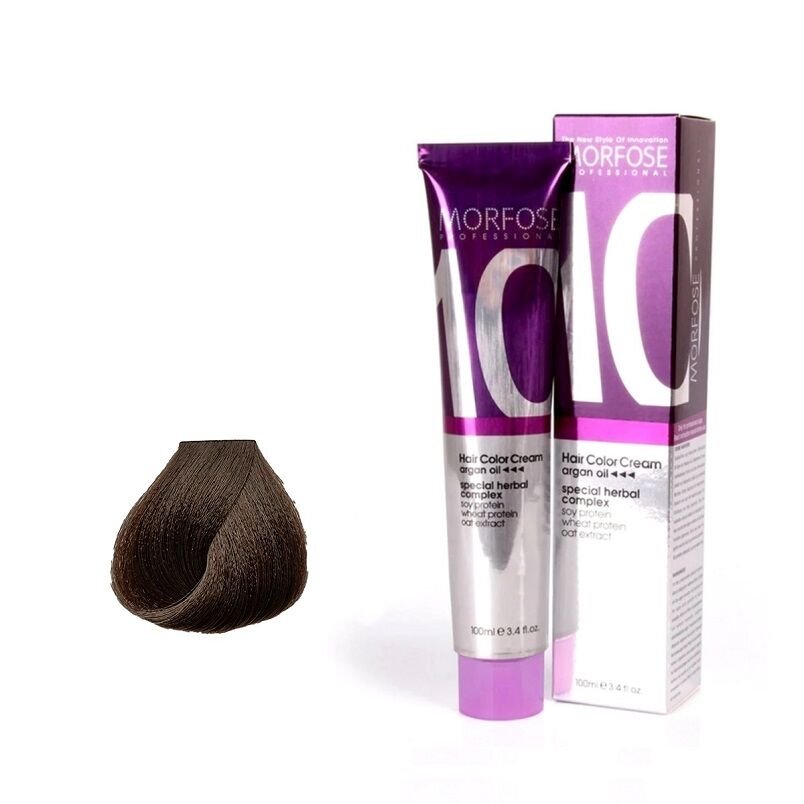 MORFOSE 10 SAÇ BOYASI 100ml / 8.75 Moka Kahve