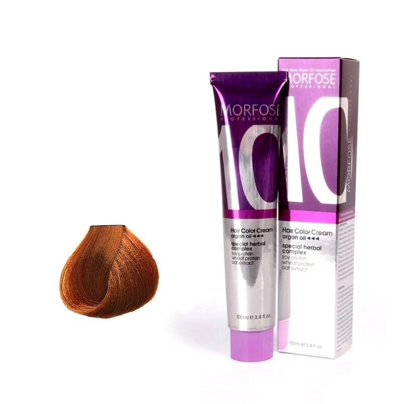 MORFOSE 10 SAÇ BOYASI 100ml / 8.34 Açık Bakır Kumral