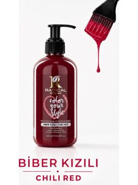 RADICAL COLOR SAÇ BOYASI 250ml  BİBER KIZILI
