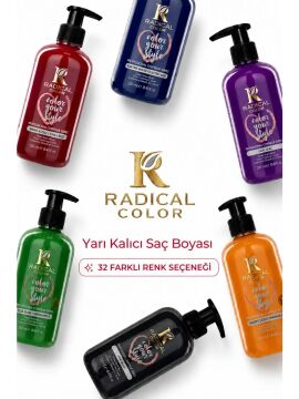 RADICAL COLOR SAÇ BOYASI 250ml  BİBER KIZILI