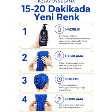RADICAL COLOR SAÇ BOYASI 250ml BLUE/MAVİ