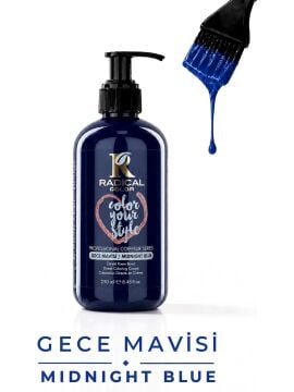 RADICAL COLOR SAÇ BOYASI 250ML GECE MAVİSİ