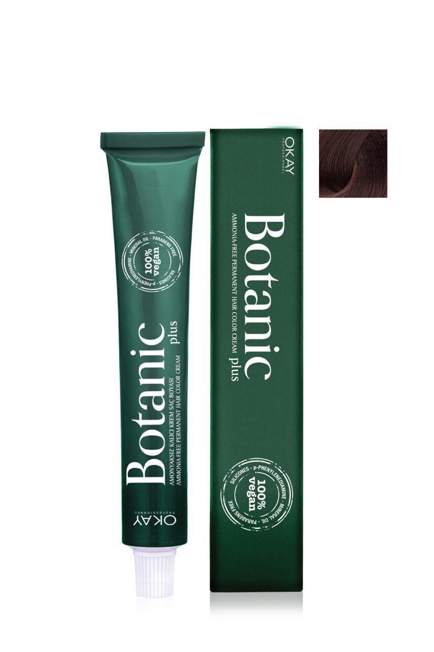 BOTANIC AMONYAKSIZ SAÇ BOYASI 5.0 Yoğun Açık Kahve