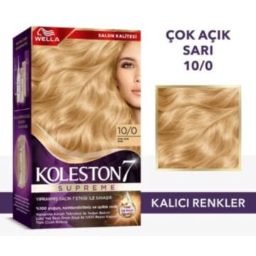 KOLESTON SAÇ BOYASI SET NO:10/0 Çok Açık Sarı