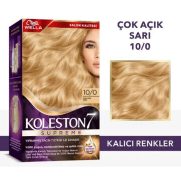 KOLESTON SAÇ BOYASI SET NO:10/0 Çok Açık Sarı