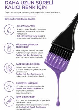 RADICAL COLOR SAÇ BOYASI 250ml LİLA