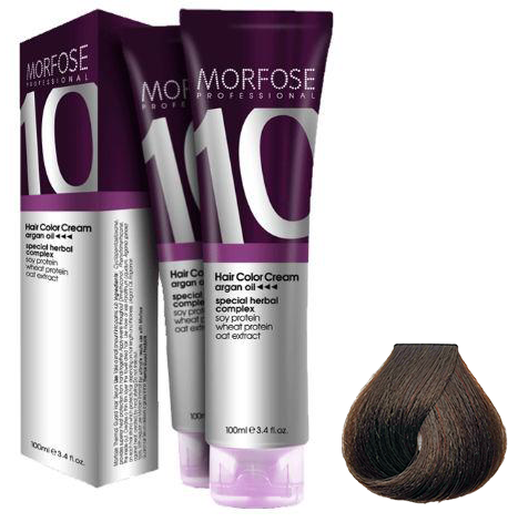 MORFOSE 10 SAÇ BOYASI 100ml / 7.8   Fındık Kabuğu