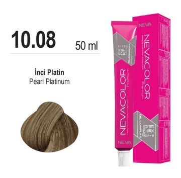 NEVACOLOR SAÇ BOYASI 10.08 İNCİ PLATİN