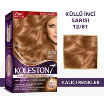 KOLESTON SAÇ BOYASI SET NO:12/80 Küllü İnci Sarısı