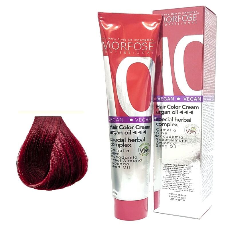 MORFOSE 10 SAÇ BOYASI 100ml / 7.65 Kontrast Aşk Alevi