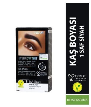 NEVA KAŞ BOYASI NO:1 SAF SİYAH