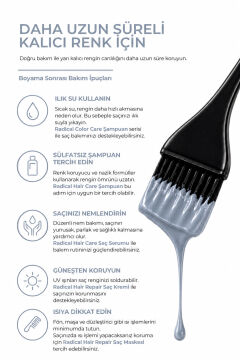 RADICAL COLOR SAÇ BOYASI 250ml SILVER/GÜMÜŞ