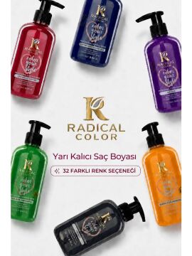 RADICAL COLOR SAÇ BOYASI 250ml VİŞNE KIZILI