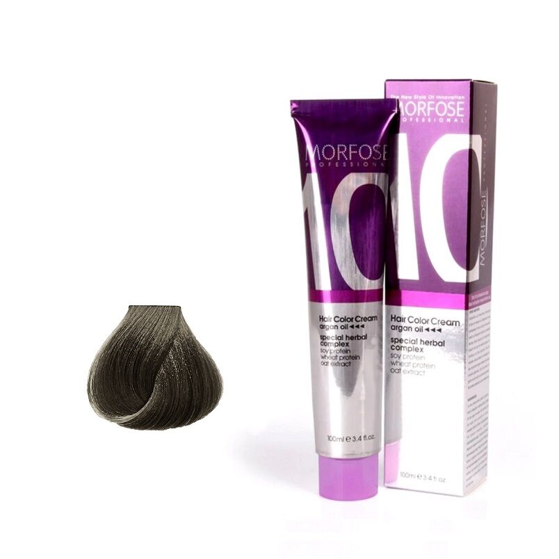 MORFOSE 10 SAÇ BOYASI 100ml / 7.11 Yoğun Küllü Kumral