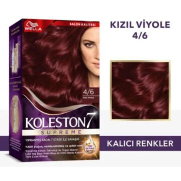 KOLESTON SAÇ BOYASI SET NO:4/6 Kızıl Viole