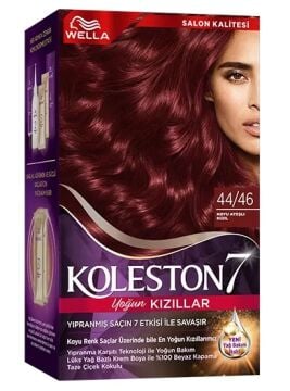 KOLESTON SAÇ BOYASI SET NO:44/46 Koyu Ateş Kızılı