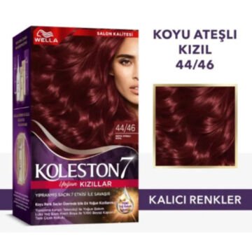 KOLESTON SAÇ BOYASI SET NO:44/46 Koyu Ateş Kızılı