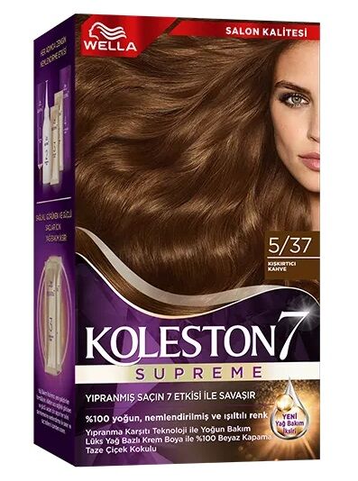 KOLESTON SAÇ BOYASI SET NO:5/37 Kışkırtıcı Kahve