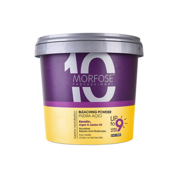 MORFOSE 10 PUDRA SAÇ AÇICI 9 TON 600GR Mavi